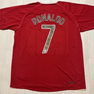 06-07 #7 RONALDO MANCHESTER UNITED クリスティアーノロナウド マンチェスターユナイテッド NIKE AIG ビンテージ ユニフォーム