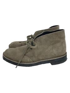 Clarks◆Desert Boots/チャッカブーツ/US7.5/BEG/スウェード/11826