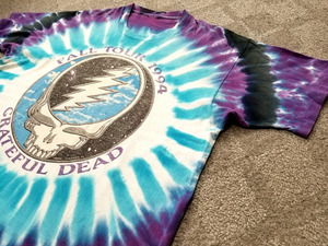 レア 90s USA製 ビンテージ GRATEFULDEAD グレートフルデッド 94年ツアー タイダイTシャツ XL XXL ２XL アメリカ製 // ロックT