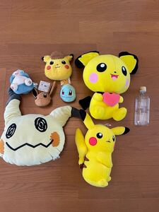 ポケットモンスター ぬいぐるみセット　中古品 ピカチュウ カビゴンなど