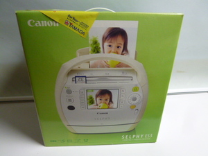 ☆ 保管品 Canon キャノン SELPHY ES3 コンパクトフォトプリンター 外箱付 動作未確認 奈良から TA2212 