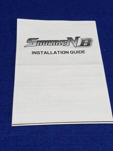 マニュアルのみの出品です　M4313　SHURIKEN NB CPUクーラー取り付けマニュアル installation guide 取扱説明書のみです　本体はありません