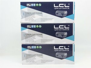 未使用品　LCL Brother用 ブラザー用 LCL-TN491/493 大容量 互換トナーカートリッジ （ 3色セット ブラック シアン イエロー ）