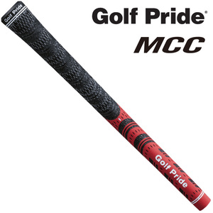 (日本正規品)ゴルフプライド MCC ニューディケード ゴルフグリップ コアサイズM60R バックラインなし レッド ゴルフ用品