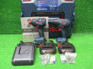 未使用品【 BOSCH/ボッシュ 】 GSR18V-55 GDX18V-200 ツールセット×2 18V 3953