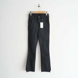 継続販売品 / MOTHER マザー / Insider Crop Step Fray Denim Pants (Black) デニムパンツ 23 / 9910600049 / 2404-0871