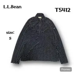 【即購入OK】L.L.Bean バーズアイフリース　サイズS ネイビー