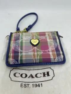 未使用　COACH　コーチ　パスケース　小銭入れ　財布