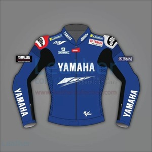 海外 高品質 送料込み ホルヘ・ロレンソ　YAMAHA 　レザー　レーシングジャケット サイズ各種　レプリカ