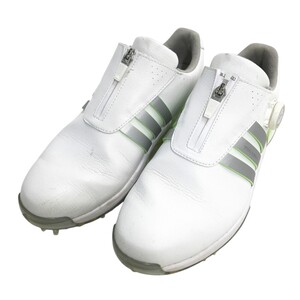 ADIDAS GOLF アディダスゴルフ 2024年モデル/IF0264 ツアー360 BOA ゴルフシューズ ホワイト系 24cm [240101335950]