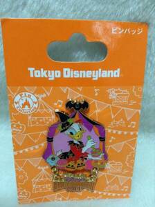 【即決】TDL ディズニーランド　2014　ハロウィン　ピンバッジ　デイジー