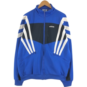 古着 90~00年代 アディダス adidas ジャージ トラックジャケット メンズXL相当 ヴィンテージ /eaa506382