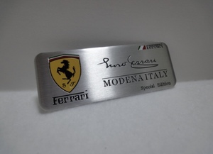 ■■■送料無料／フェラーリ／Ferrari／MODENA　ITALY　エンブレム■■■