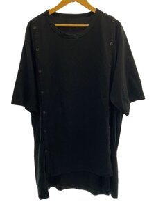 Ground Y◆Tシャツ/3/コットン/BLK/GA-T16-040