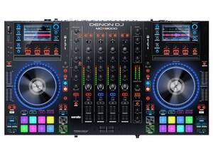 【中古】Denon DJ USBメディア対応 スタンドアローン4デッキDJコントローラー Serato DJ付属 MCX8000