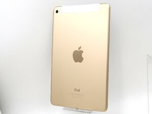 ◇【docomo/Apple】iPad mini 4 Wi-Fi+Cellular 128GB MK782J/A タブレット ゴールド