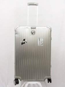 HH【リモワ RIMOWA】 トパーズ 30 MW 4輪 84L アルミ製 スーツケース キャリーケース TSAロック シルバー 9207300402 0472815 ■5SC0317■