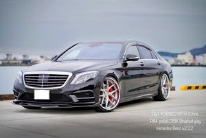 21インチ 4本セット T&T forged 鍛造 ホイール ベンツ AMG マイバッハ 全車種に対応 Sクラス W222 W223 SL SLC E GT4 等にオーダーで作製