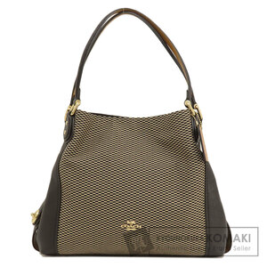 COACH コーチ 28895 ロゴ金具 トートバッグ レザー レディース 中古