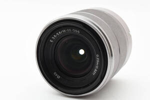 ★完動品★ SONY ソニー E 18-55mm F3.5-5.6 OSS シルバー SEL1855 標準ズームレンズ Eマウント #1987