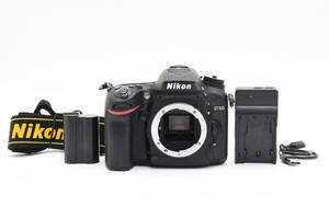 超美品 Nikon D7100 デジタル一眼レフカメラボディ シャッター回数1780 ブラック ニコン 134