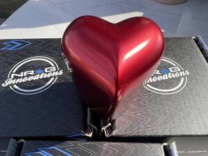 NRG / PrismaLab Be kind shift Knob ハート型シフトノブ 汎用 赤 USDM JDM 正規輸入品 即納 SK-KH01RD