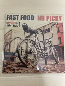 Fast Food / No Picky 「Spain In the Ass! 」7ep 未開封　punk pop melodic spain spanish power pop ramones queers screeching weasel