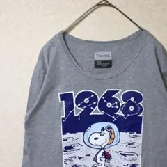 美品 THEATER8 x vintage snoopy 7分袖Tシャツ 日本製