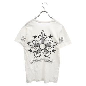 CHROME HEARTS クロムハーツ STAR S/S TEE バックスターロゴプリント 半袖Tシャツ ホワイト