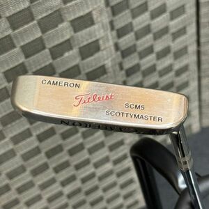 L949‐D1-1037 SCOTTY CAMERON スコッティキャメロン SCM5 1st ISSEUE 1996/1000 Titleist タイトリスト パター 全長約89cm ⑨