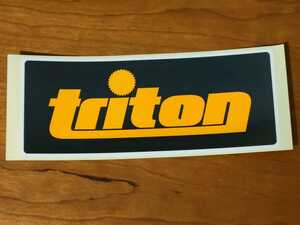 ★希少　電動工具トリトンの販促品　ステッカー　triton