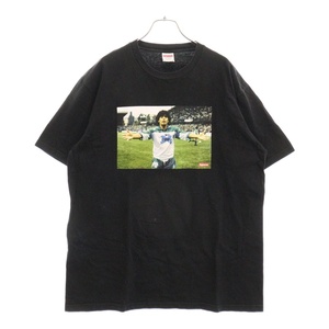 SUPREME シュプリーム 24SS Maradona Tee マラドーナ フロントプリント 半袖Tシャツ カットソー ブラック