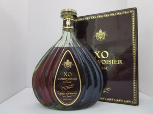 クルボアジェ XO グリーンボトル 700ml 40% COURVOISIER コニャックブランデー 未開栓 古酒 箱付き/A42652