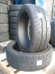 中古タイヤ　195/45R17　’22製　ヨコハマ ADVAN NEOVA AD09　２本組　残・5ミリ＆5.5ミリ