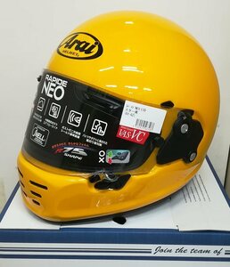 新品未使用品★アライ ラパイドネオ スターイエロー★ XLサイズ　Arai RAPIDE NEO　レトロデザイン