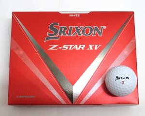 新品★ダンロップ★スリクソン Z-STAR XV ボール★SRIXON★2023★ホワイト★1箱★12球★送料無料