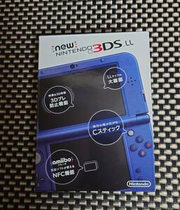 【未使用・新品】Newニンテンドー3DS LL メタリックブルー② new3dsll 純正 任天堂 Nintendo 2ds ll