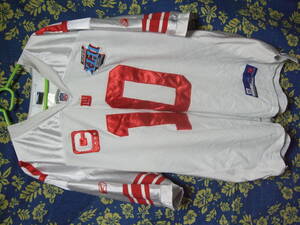 New York Giantsファンへ！！★New York Giants　SUPER BOWL XLII SUPERBOWL Manning10 ゲームジャージ ★XXL（海外サイズ）★新品！