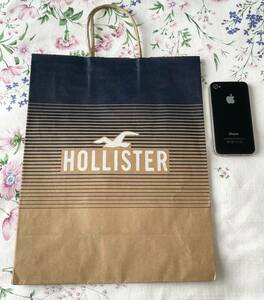 Hollister ホリスター 紙袋 ショップ袋 ショッパー