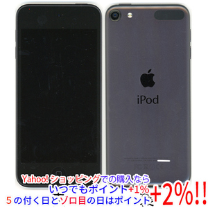 【中古】Apple 第6世代 iPod touch MKWU2J/A グレイ/128GB 本体のみ [管理:1150020410]