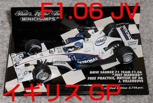 JUST MARRIED 1/43 BMW ザウバー F1.06 ビルヌーブ 2006 SAUBER