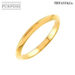 ティファニー TIFFANY&CO. ナイフエッジ 7号 リング K18 YG イエローゴールド 750 指輪 Ring 90259808