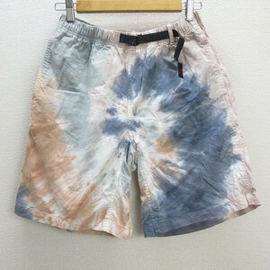 H■グラミチ/GRAMICCI GMP-20S056 TIE DYE G-SHORTS タイダイ クライミングショーツ【M】MENS■15【中古】