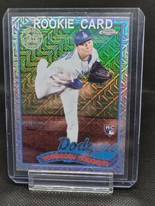 Topps 2024 山本由伸 Mojo Chrome カード シルバーパック版 ルーキーカード RC ドジャース