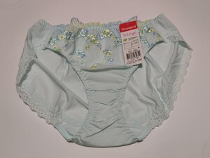 未使用タグ付! トリンプ Triumph ソルフェージュ SOL217 Hikini B5 ハイキニ ブルー　 ショーツ　Lサイズ　全1点