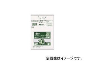 サニパック 環境クラブ30L透明 W-33-CL(7813694) 入数：1冊(10枚)