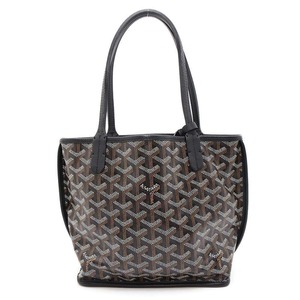 ゴヤール トートバッグ アンジュ ミニ リバーシブル PVC ANJOUSMINCG12TY12P GOYARD ポーチ付き 黒 【安心保証】