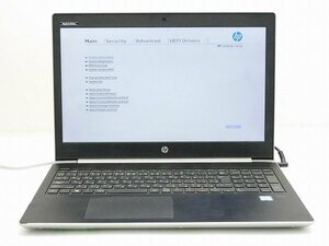 【1円スタート】hp ProBook 450 G5 2ZA82AV Core i5 7200U 2.5Ghz 16GB 15.6インチ OSなし BIOSのみ