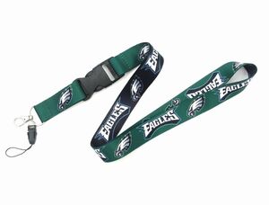 Philadelphia Eagles NFL Lanyard - 22" Quick Release and Breakaway Clasp 海外 即決