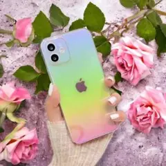 iPhone14Pro ケース インスタ映え スマホケース オーロラ お洒落